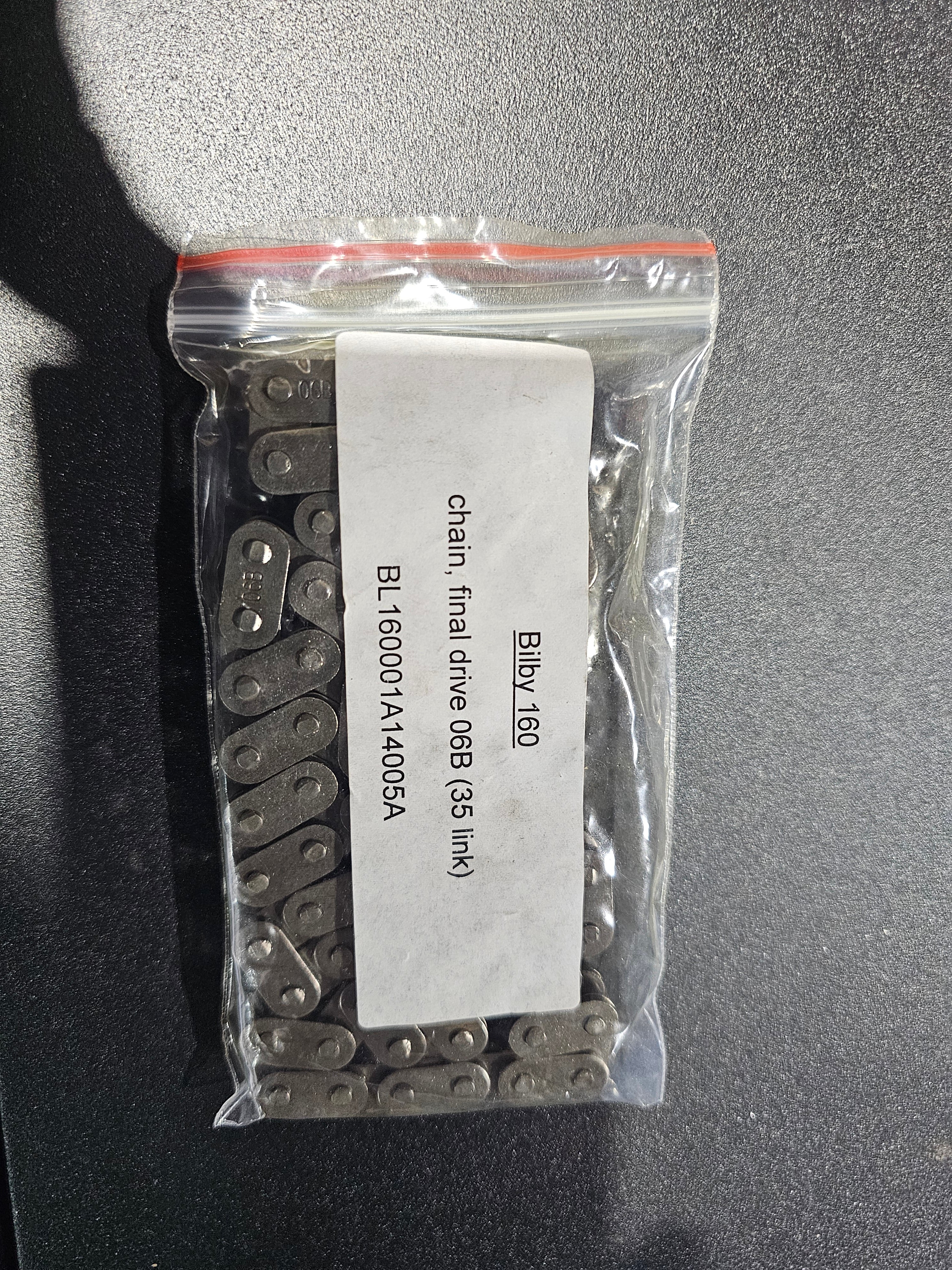 Zuma Bilby 160 Chain Final Drive (06b) ๐ค๐ค๐ค
