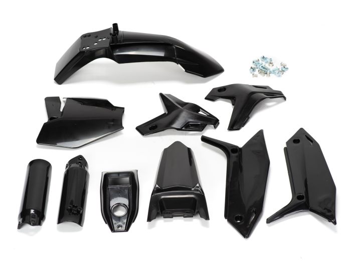 EBOX V1 V2 SX ELECTRIC DIRT BIKE BLACK COMPLETE PLASTIC KIT ⚡⚡⚡
