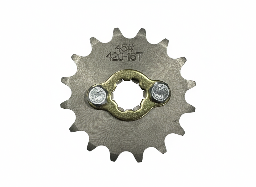 16T Front Sprocket #420, 17mm Shaft