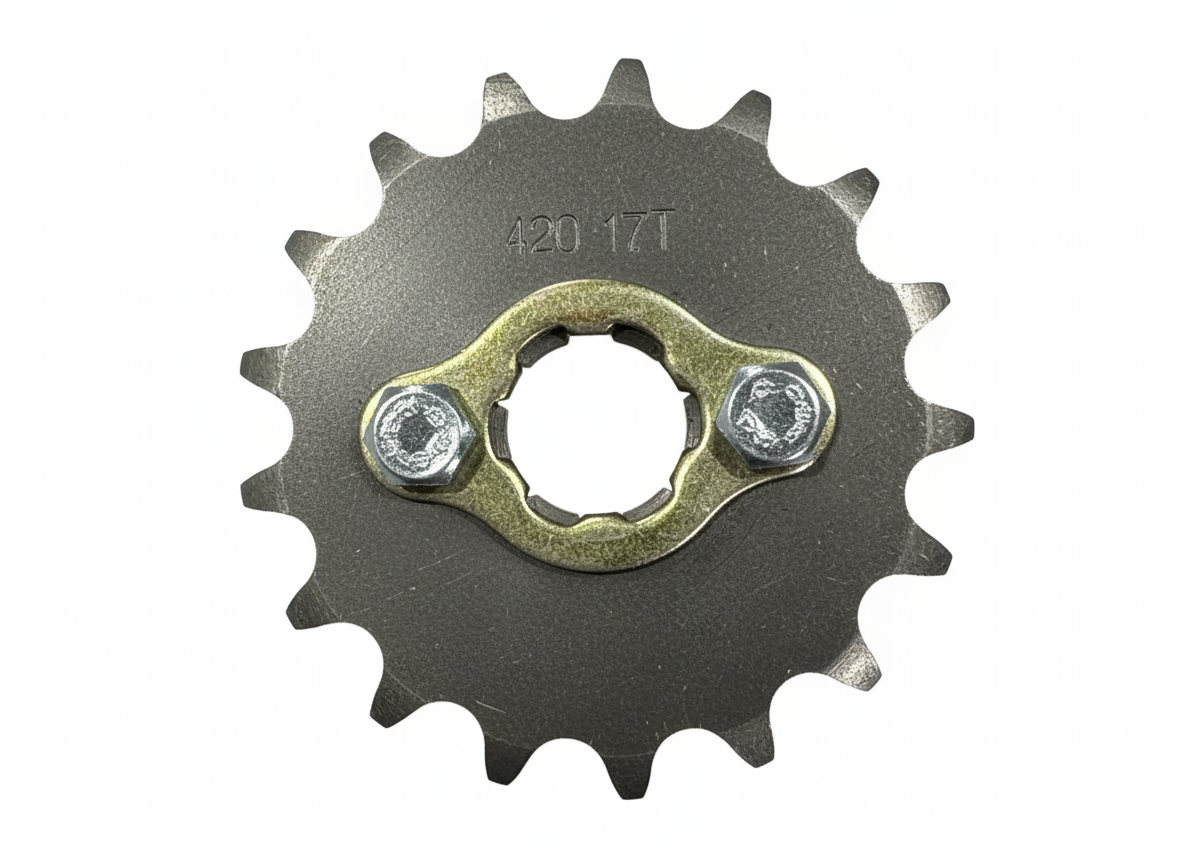 17T Sprocket #420, 20mm Shaft