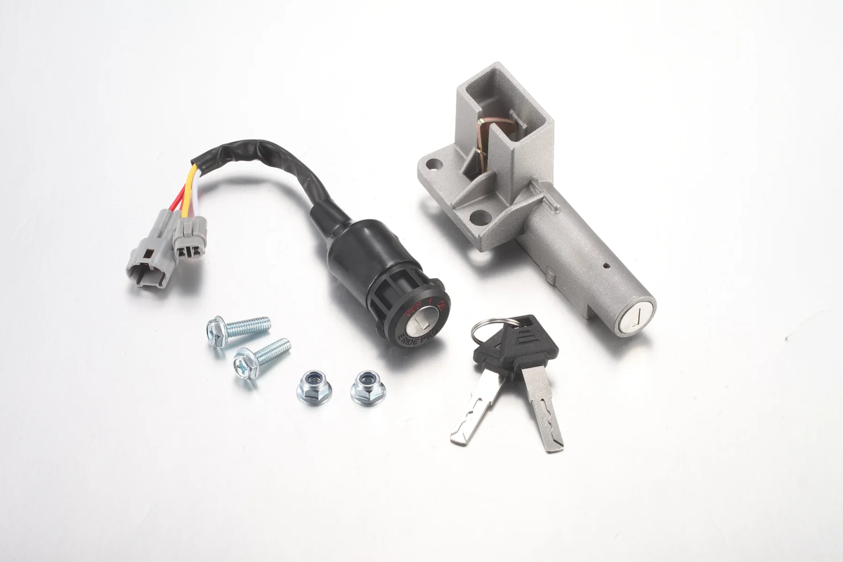 E Ride Pro SHE7080 - Ignition Switch SeatLock Complete Key 2.0(with 2 bolts & nuts)