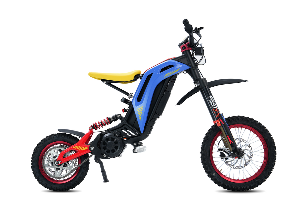 79Bike Viper S Electric Dirt Bike, BLUE/RED