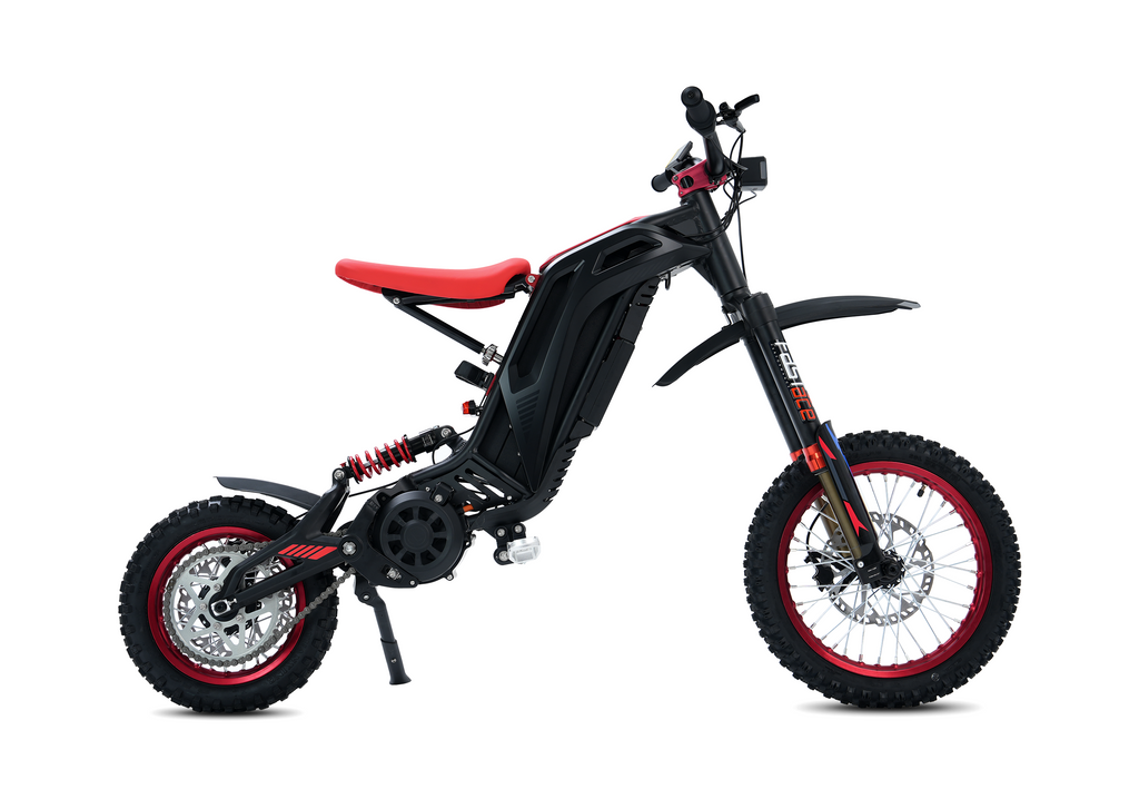 79Bike Viper S Electric Dirt Bike, BLACK/RED