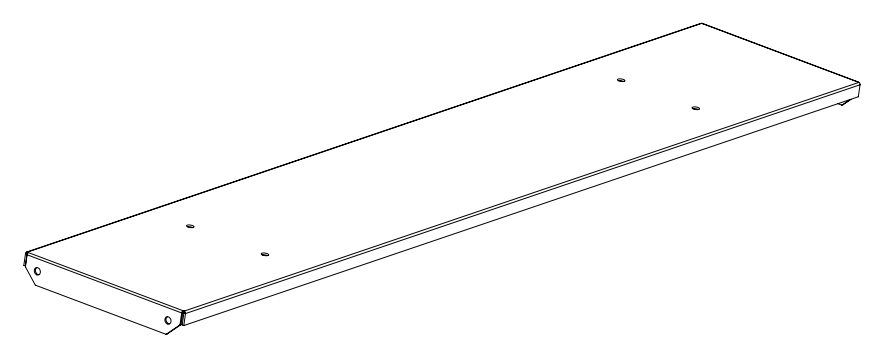 Wing Centre Plate - E-Drift Kart