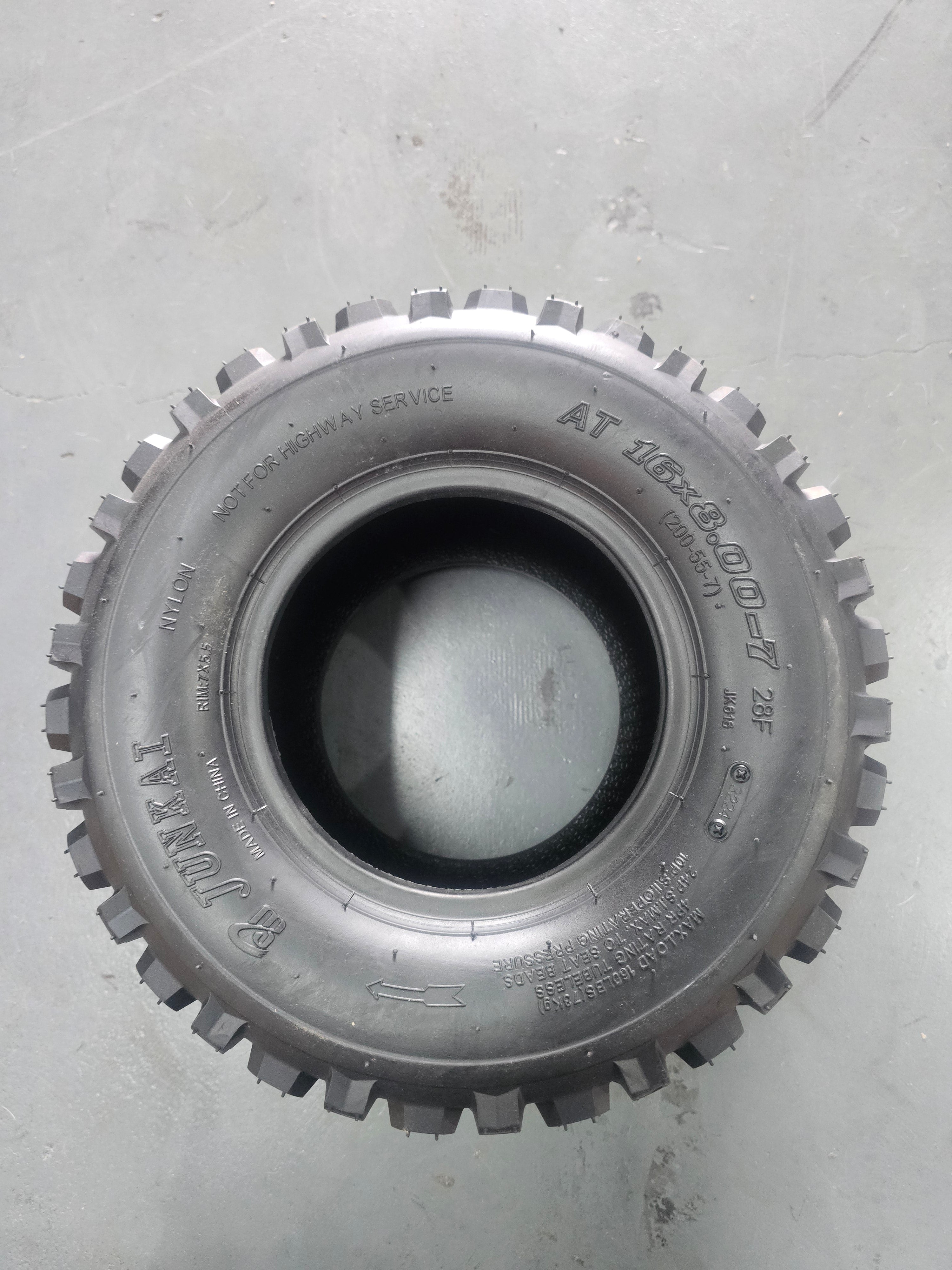 Kayo Ay70 7" Tyre 16x8.00-7 $59.99
