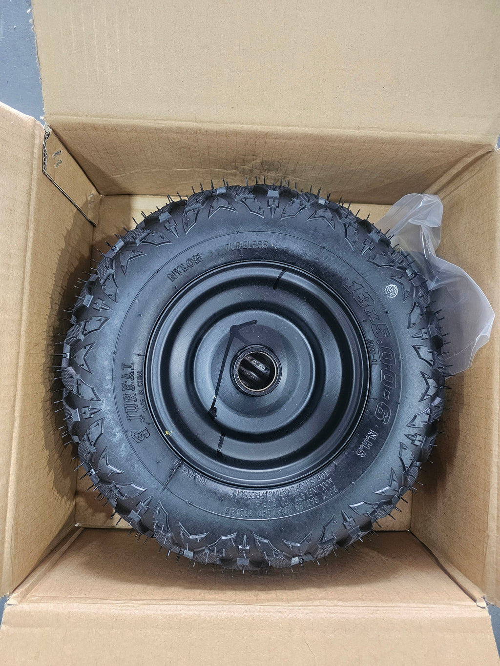 Kayo s70 front wheel with tyre $69.99