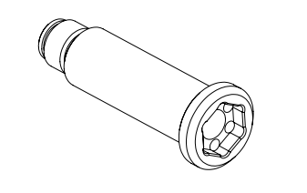 Pivot Pin (Footpeg Mount) - RTR Alpha