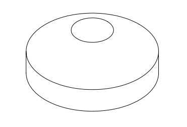 Spindle Spacer (Upper) - E-Drift Kart
