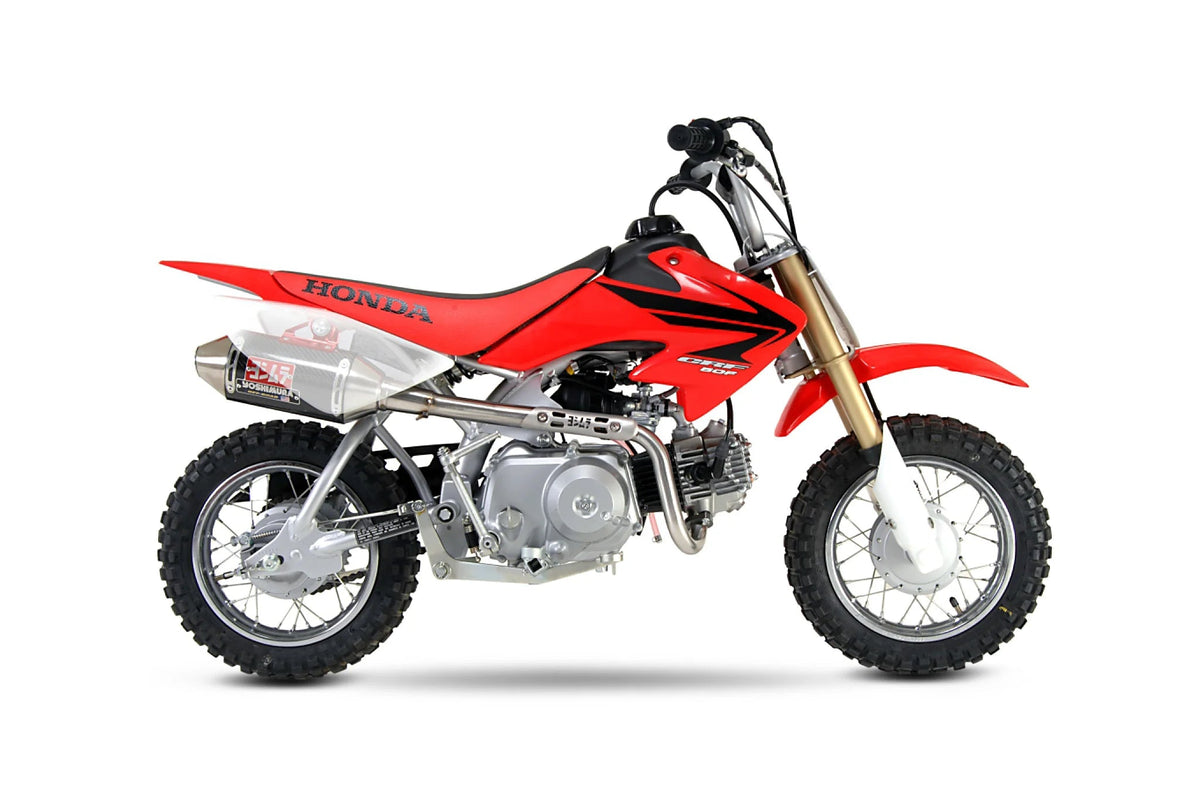 YOSHIMURA RS-2 "MINI" Performance Exhaust System, HONDA CRF50F 04-21 / XR50 00-03 Enduro RS-2 FS SS-CF-SS