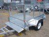6X4 LIGHT WEIGHT BOX TRAILER 750 HOT DIP GAL TIPPER WITH CAGE 🙂🙂🙂
