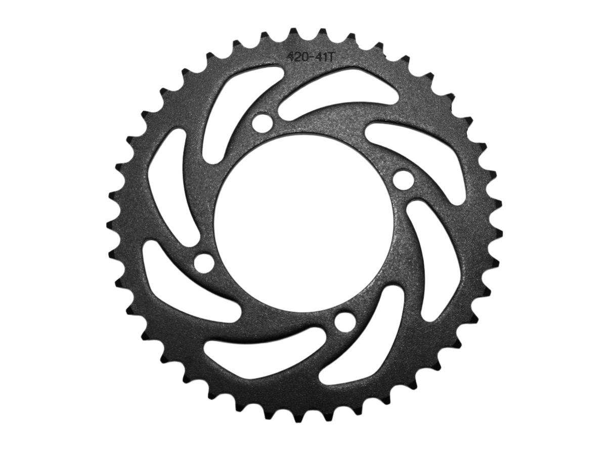 41T Rear Sprocket #420 Chain Pitch (Black)