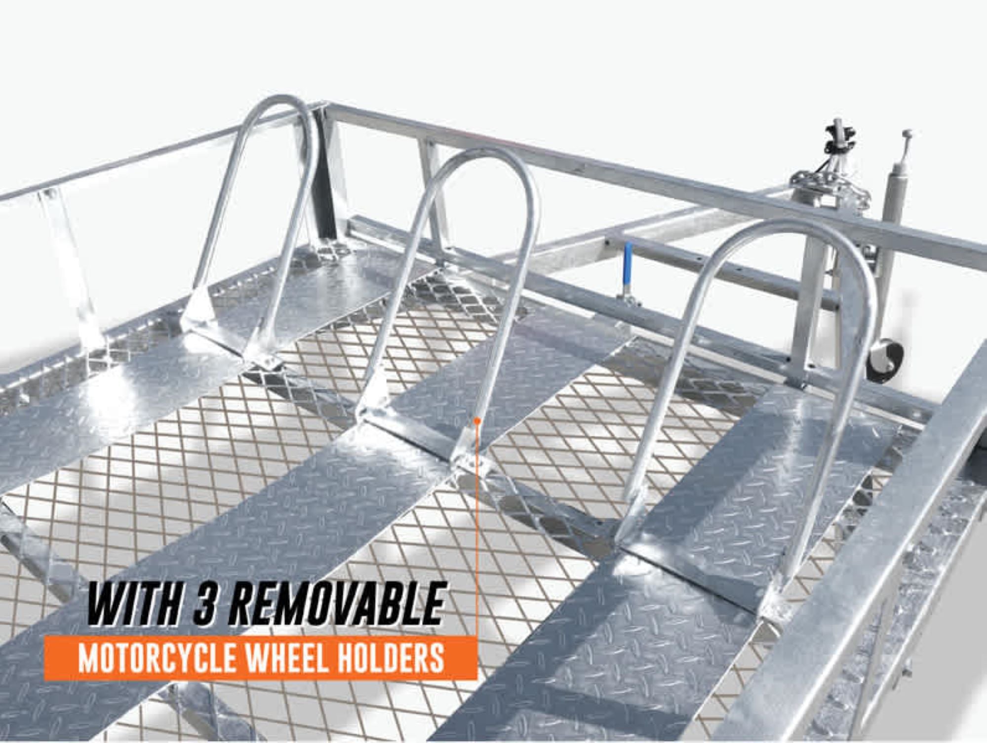 8X5 MOTORCYCLE , ATV , BUGGY , GOLF CART TRAILER WITH RAMP 🙂🙂🙂
