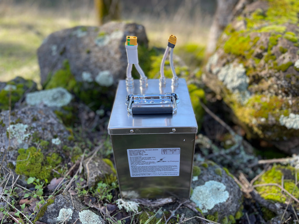 76v 24ah Li-Ion Battery - product view 2