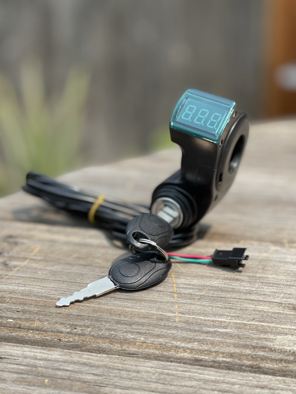 Key Switch with Volt Meter - product view 1