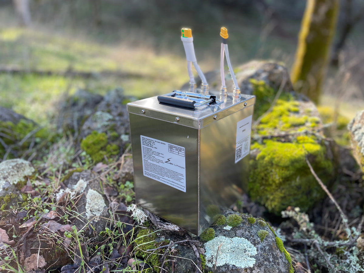 76v 24ah Li-Ion Battery - product view 3