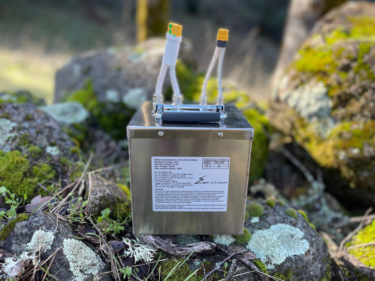 52V 20Ah Li-ion Battery - product view 1