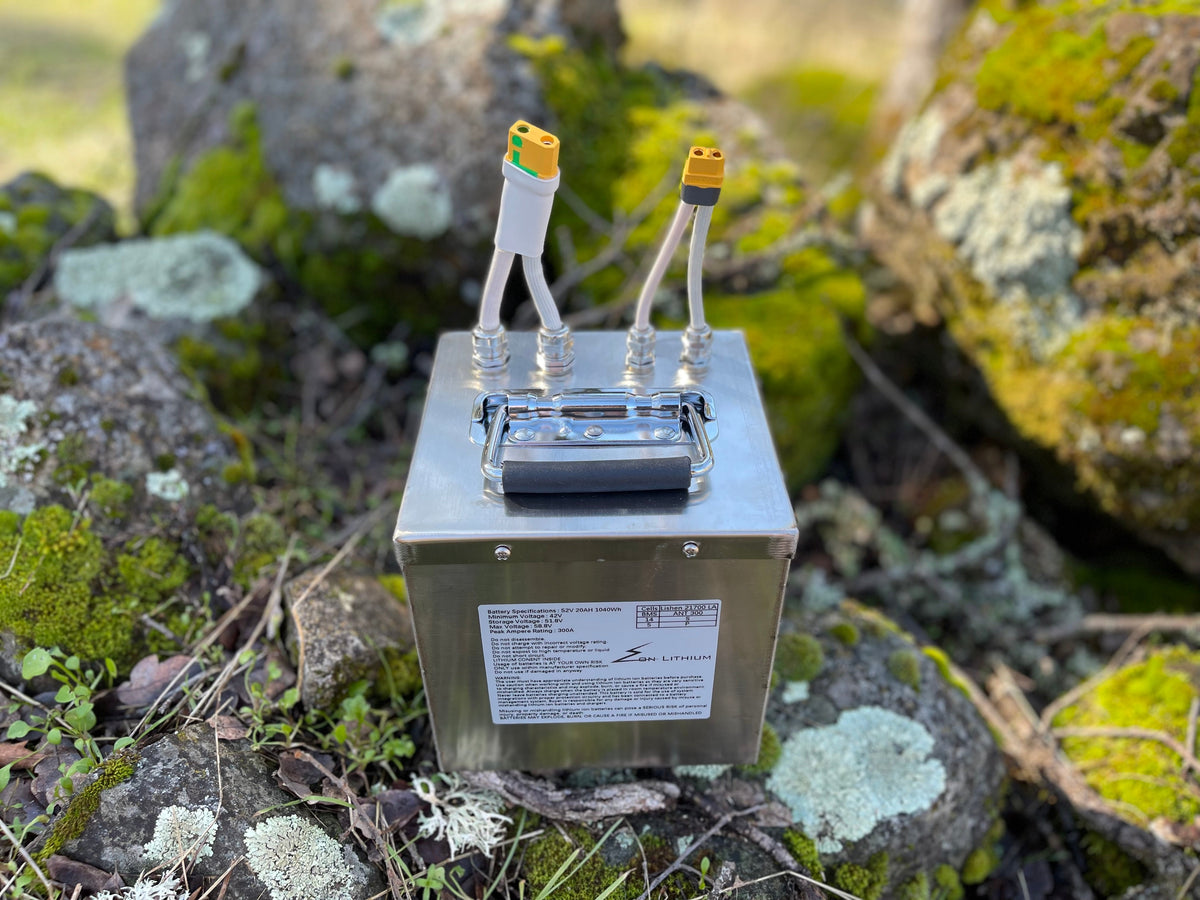 52V 20Ah Li-ion Battery - product view 2