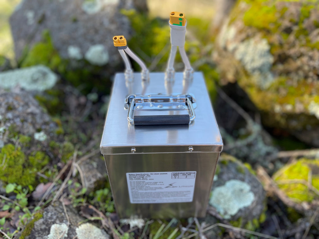 76V 20ah Li-ion Battery - product view 3
