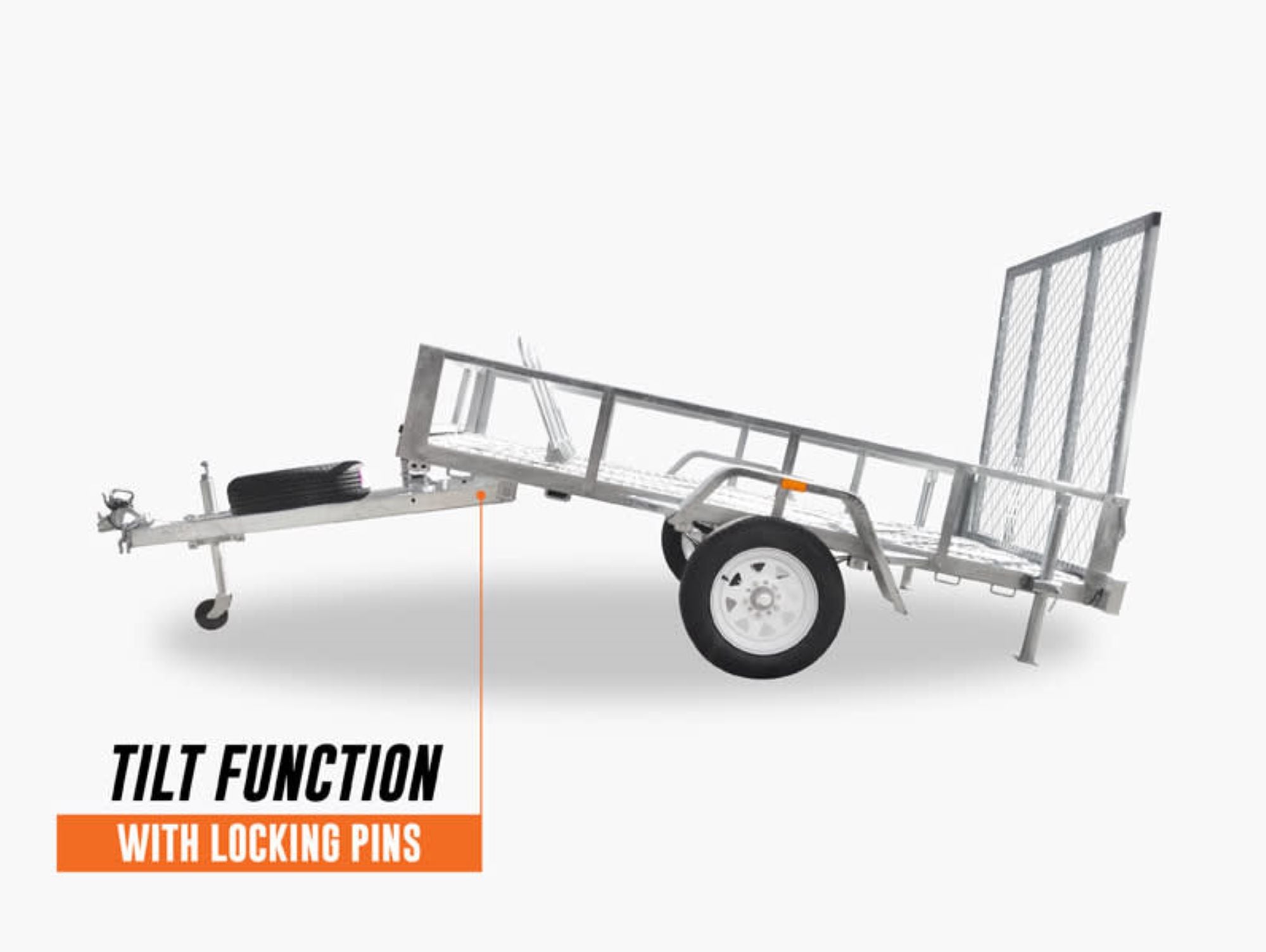 8X5 MOTORCYCLE , ATV , BUGGY , GOLF CART TRAILER WITH RAMP 🙂🙂🙂