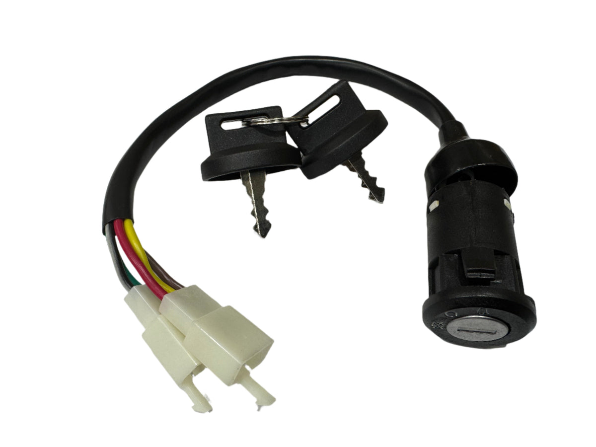 5 Wire Ignition Key Barrel Switch, 190cc 212cc