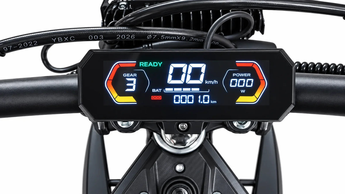 Centre Mounted Electric Digital Dashboard, Display Panel Meter, for DHZ 6000 Evader