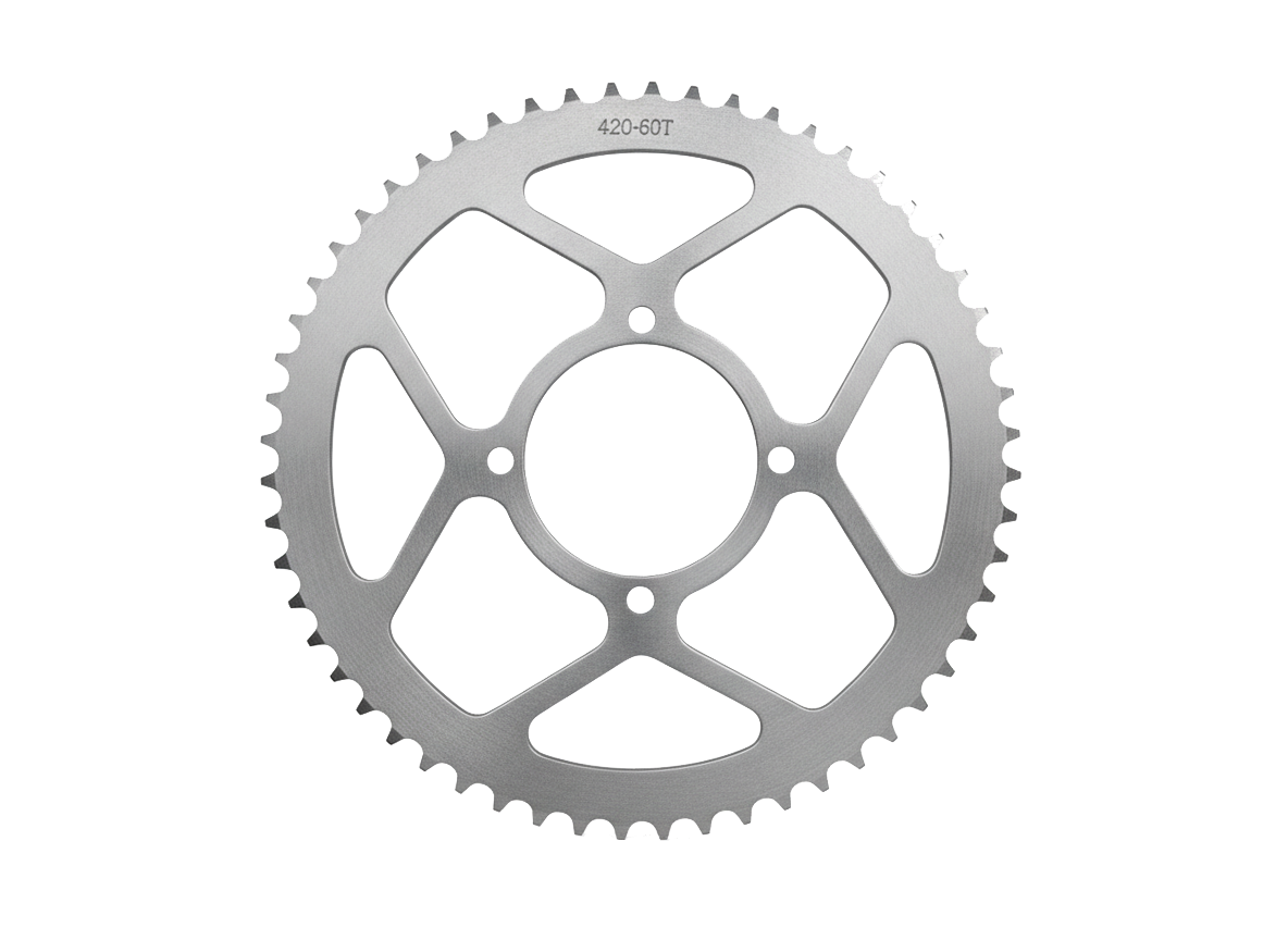 60T Rear Sprocket #420 Chain Pitch, suit DHZ 6000 Evader