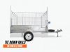 8X5 HEAVY DUTY TRAILER 1400KG ATM HIGH SIDES FREE CAGE 🙂🙂🙂
