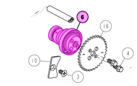 Daytona Anima 150 and 190 Camshaft - 86388
