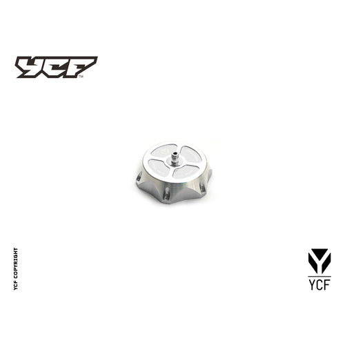 ALLOY FUEL CAP BY YCF - SILVER – product image 1