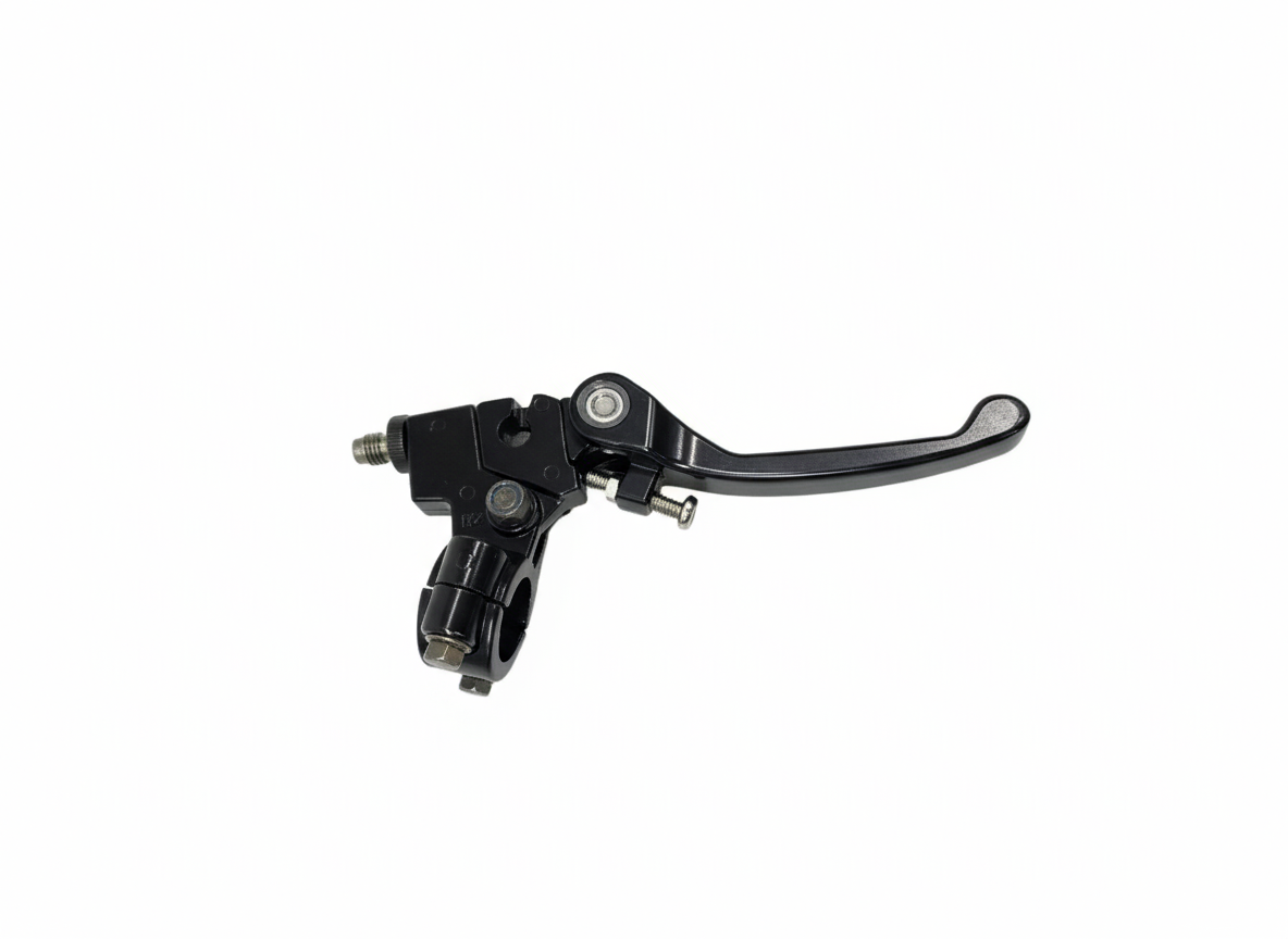 Bi-Fold Foldable Clutch Lever with Perch (Black)