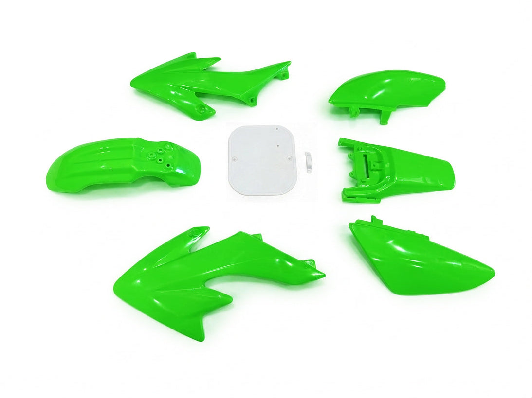 CRF50 7 Pieces Green Colored Plastic Kit