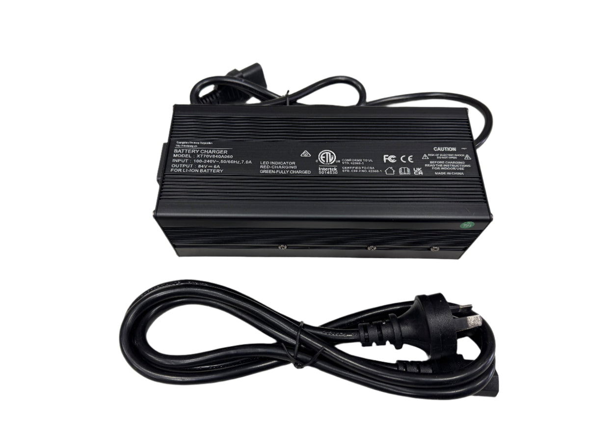 84V 6A Battery Charger, suit DHZ 5000e, 7500E