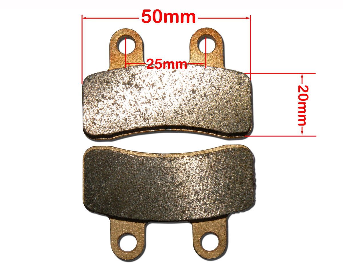DHZ Brake Pads, Suit Front Brakes on DPRO110/DPRO125/OUTLAW140/DPRO160