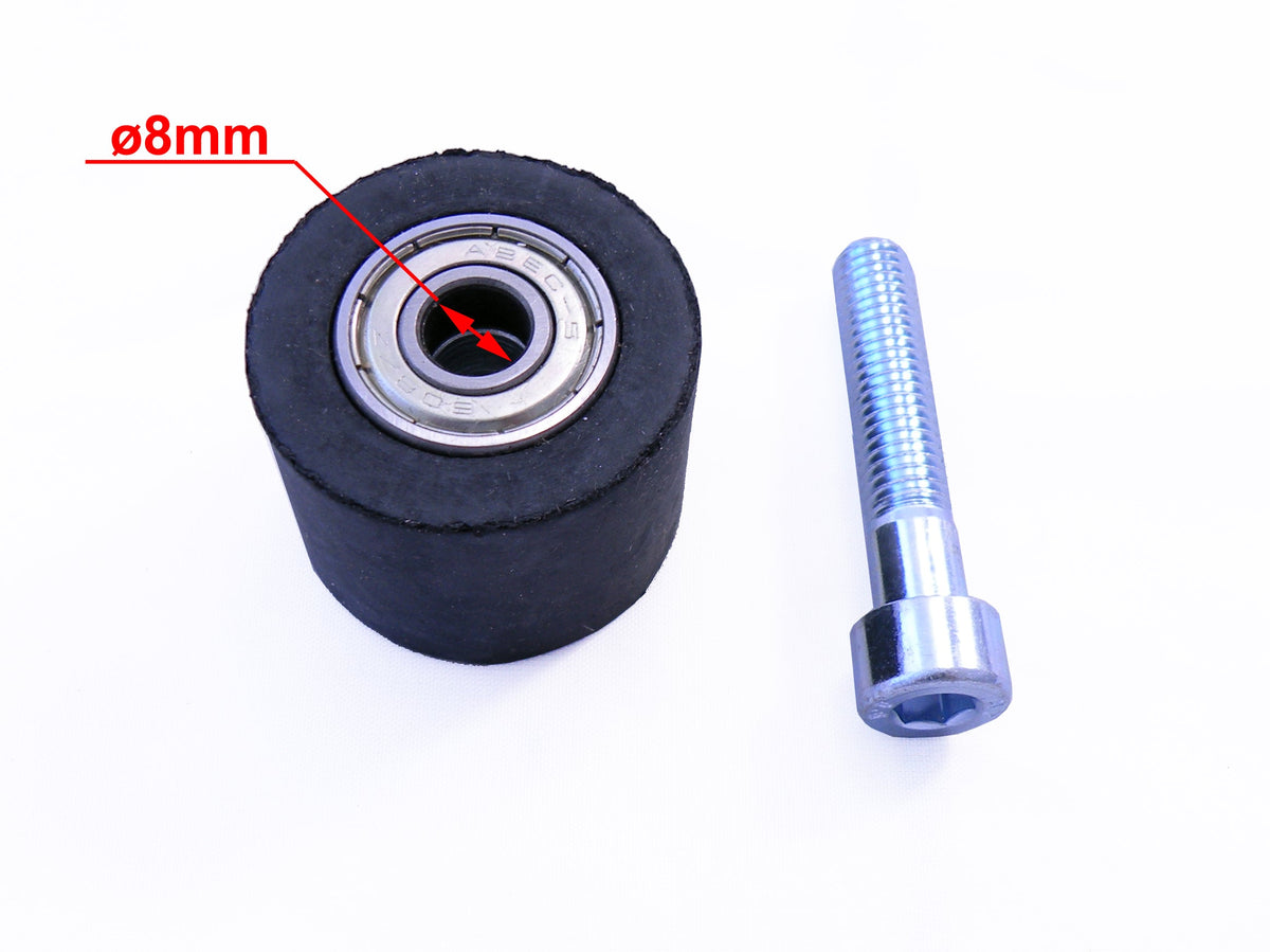 PitsterPRO XJR Rubber Chain Roller
