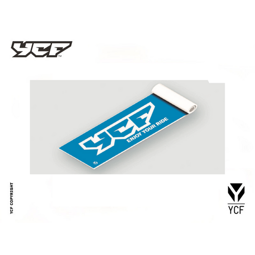 YCF BANNER ROLL BLUE 80CMX2000CM – product image 1
