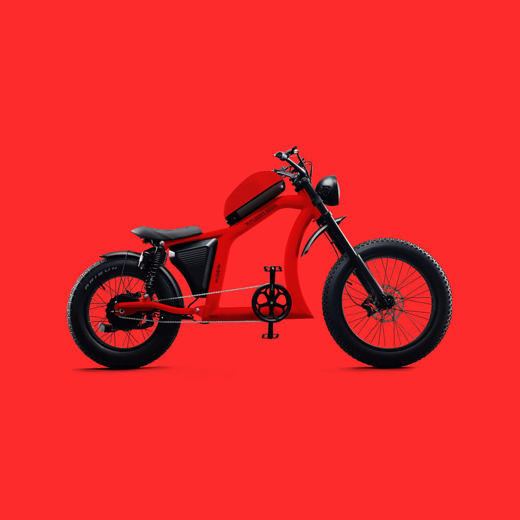 FLIGHT RISK FR666 CRUISER FAT TYRE E-BIKE ⚡⚡⚡