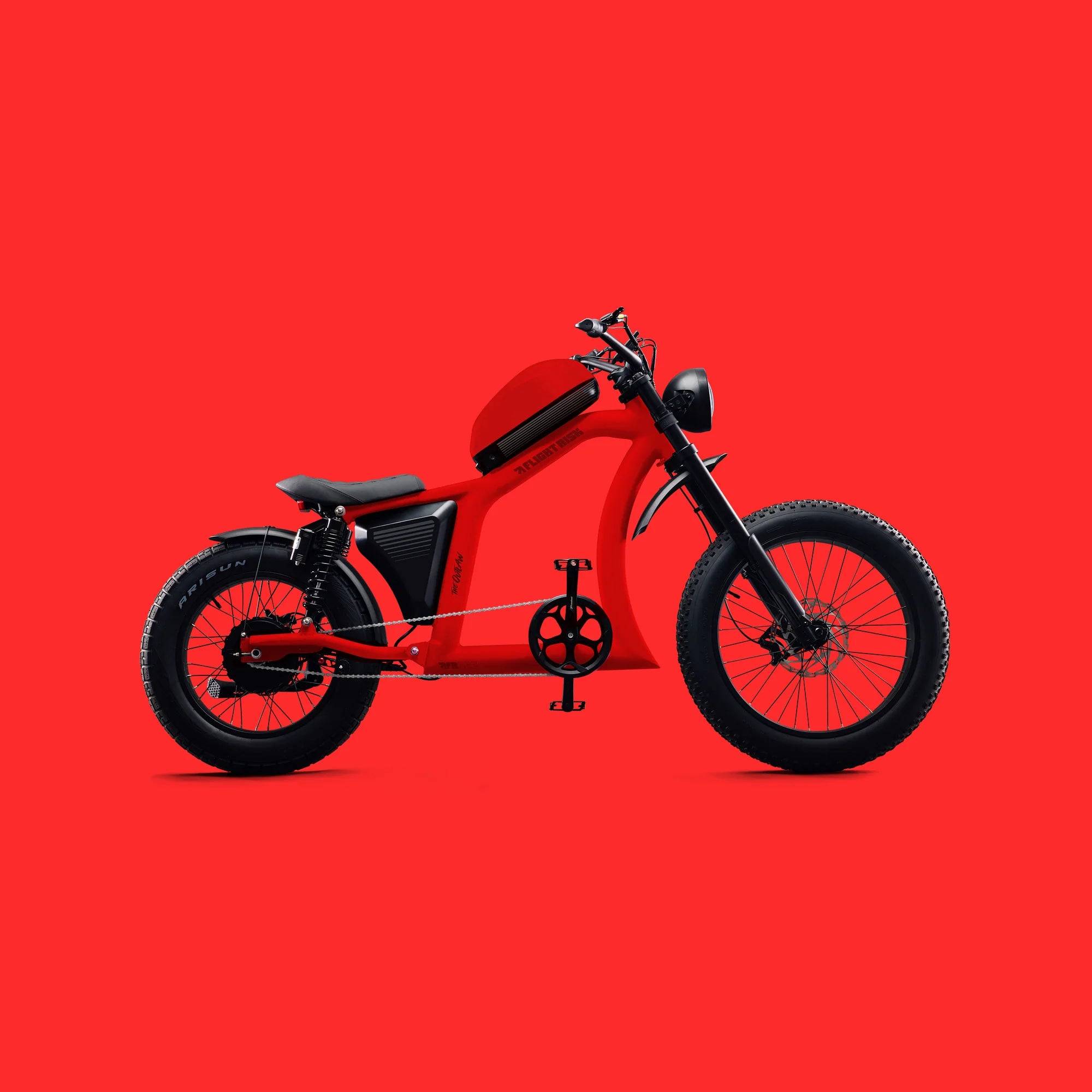 FLIGHT RISK FR666 CRUISER FAT TYRE E-BIKE ⚡⚡⚡