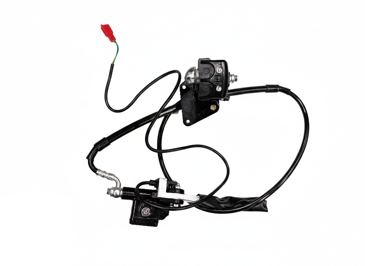 Complete Front Brake System, fit DHZ 2200E Electric Dirt Bike