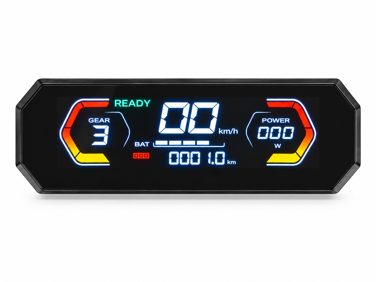 Centre Mounted Electric Digital Dashboard, Display Panel Meter, for DHZ 6000 Evader