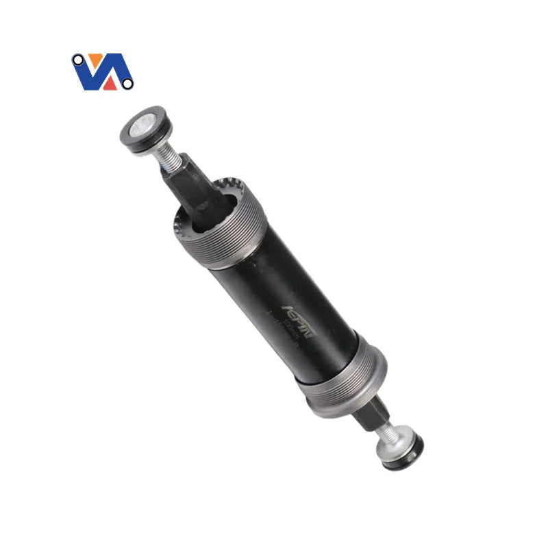 OUXI V8 sealed bottom-bracket axle shown at an angle