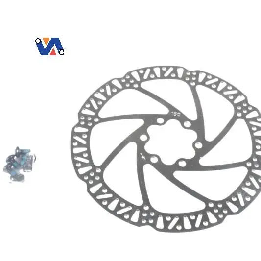 OUXI V8 160 mm brake rotor with six mounting bolts pictured