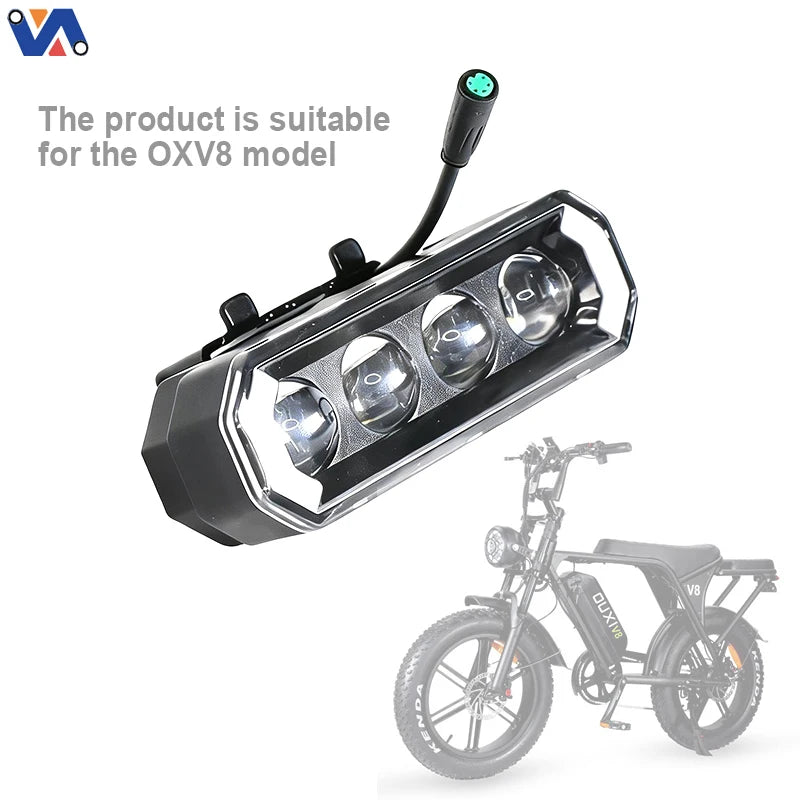 OUXI V8 5-Pin LED Headlight with Indicators