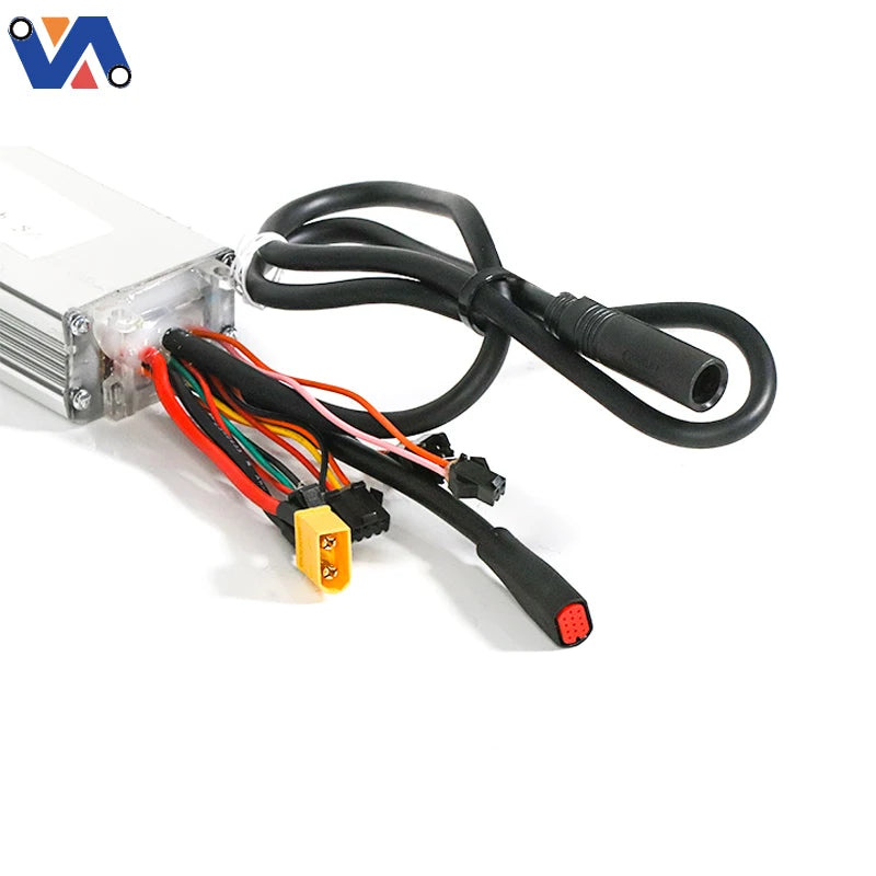 Red connector and wiring on the OUXI V8 V4.0-US controller