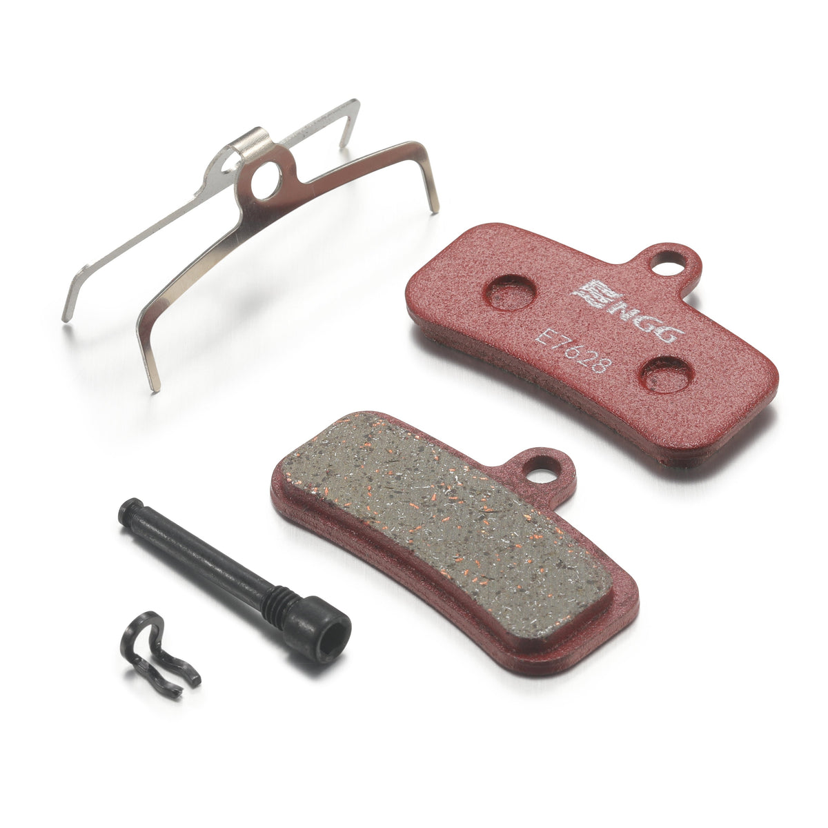 E Ride Pro SHE7852 Brake Pads 5pcs/set(with1 big circlip, 1pin, 1small circlip) (SS2.0)