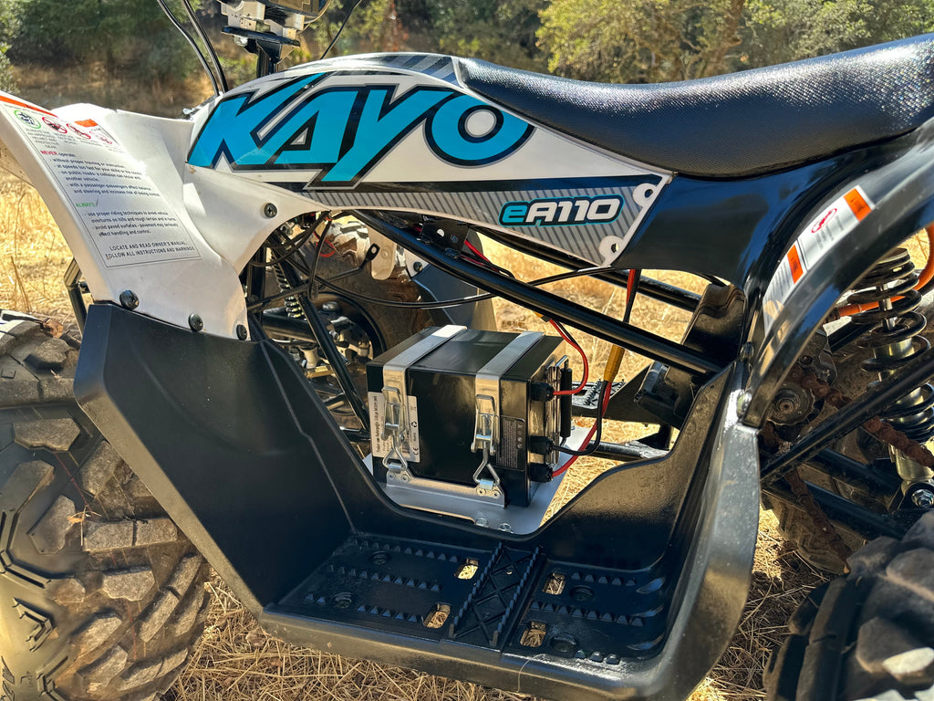 Kayo EA110 Quad Powertrain Kit - product view 2