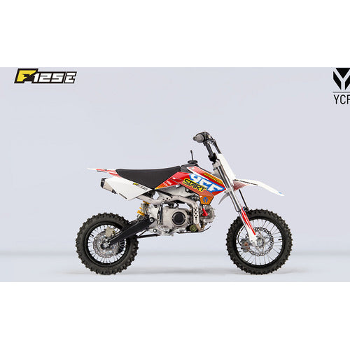 START F125E COMPLETE GRAPHIC KIT 2020 ORANGE/WHITE – product image 1