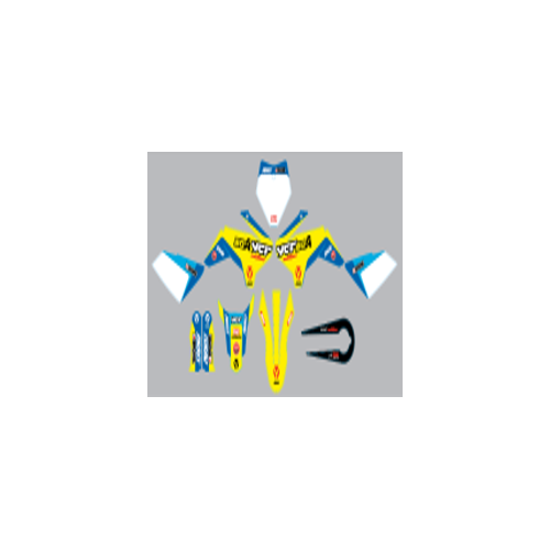 GRAPHICS SET 2021 50A LIMITED EDITION YELLOW/BLUE – product image 1