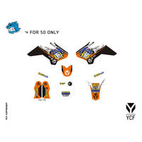 YCF 50 COMPLETE GRAPHICS KIT (2016) – product image 3