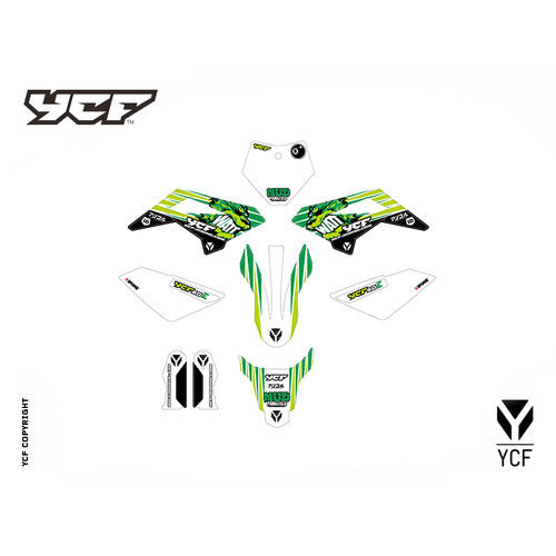 YCF50E COMPLETE GRAPHIC KIT 2022 – product image 1