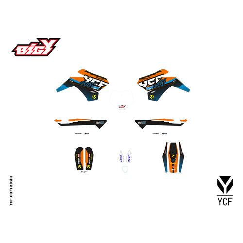 BIGY 125E MX COMP GRAPHIC KIT – product image 1
